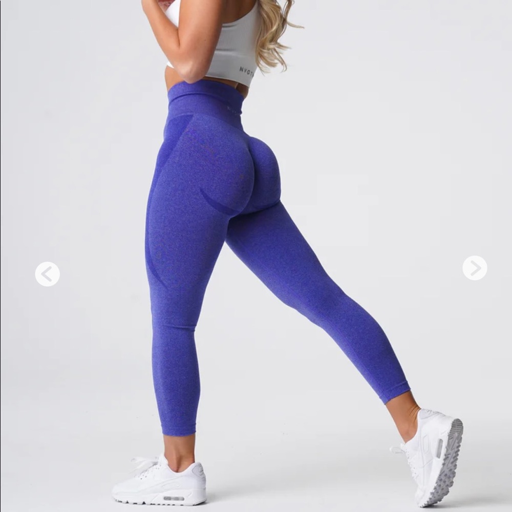 NVGTN contour legging electric blue